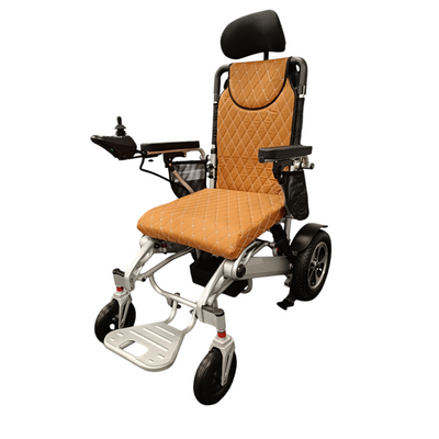 Folding Lightweight Electric Wheelchair Powerchair PRO Version 180kg Load