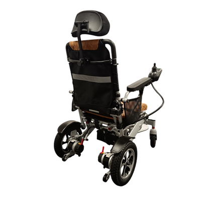 Folding Lightweight Electric Wheelchair Powerchair PRO Version 180kg Load