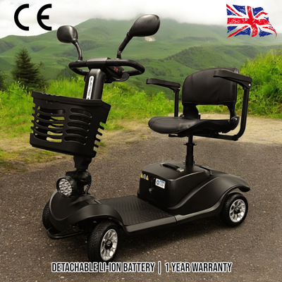 Mobility Scooter With 20Ah Li-ion Detachable Battery Very Sturdy