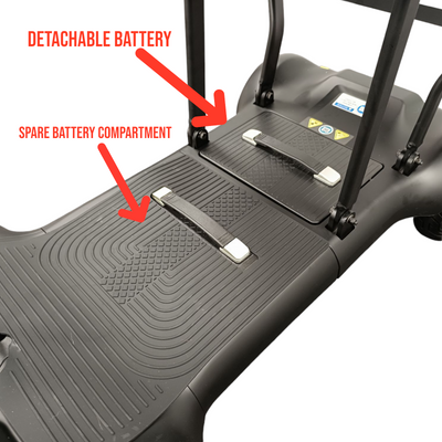 Mobility Scooter 18 Kg Lightweight Folding 270W 12Ah Detachable Li-ion Battery