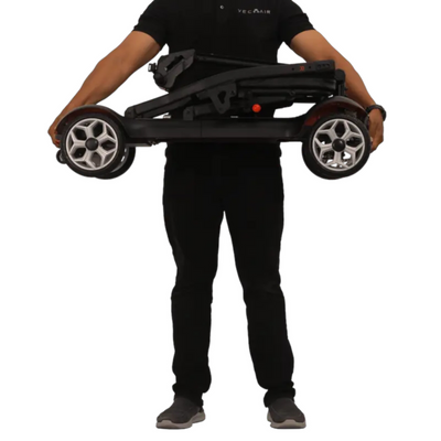 Mobility Scooter 18 Kg Lightweight Folding 270W 12Ah Detachable Li-ion Battery