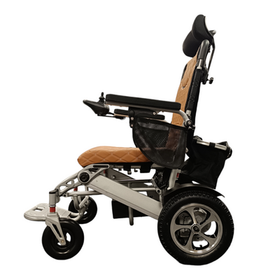 Folding Lightweight Electric Wheelchair Powerchair PRO Version Remote Control