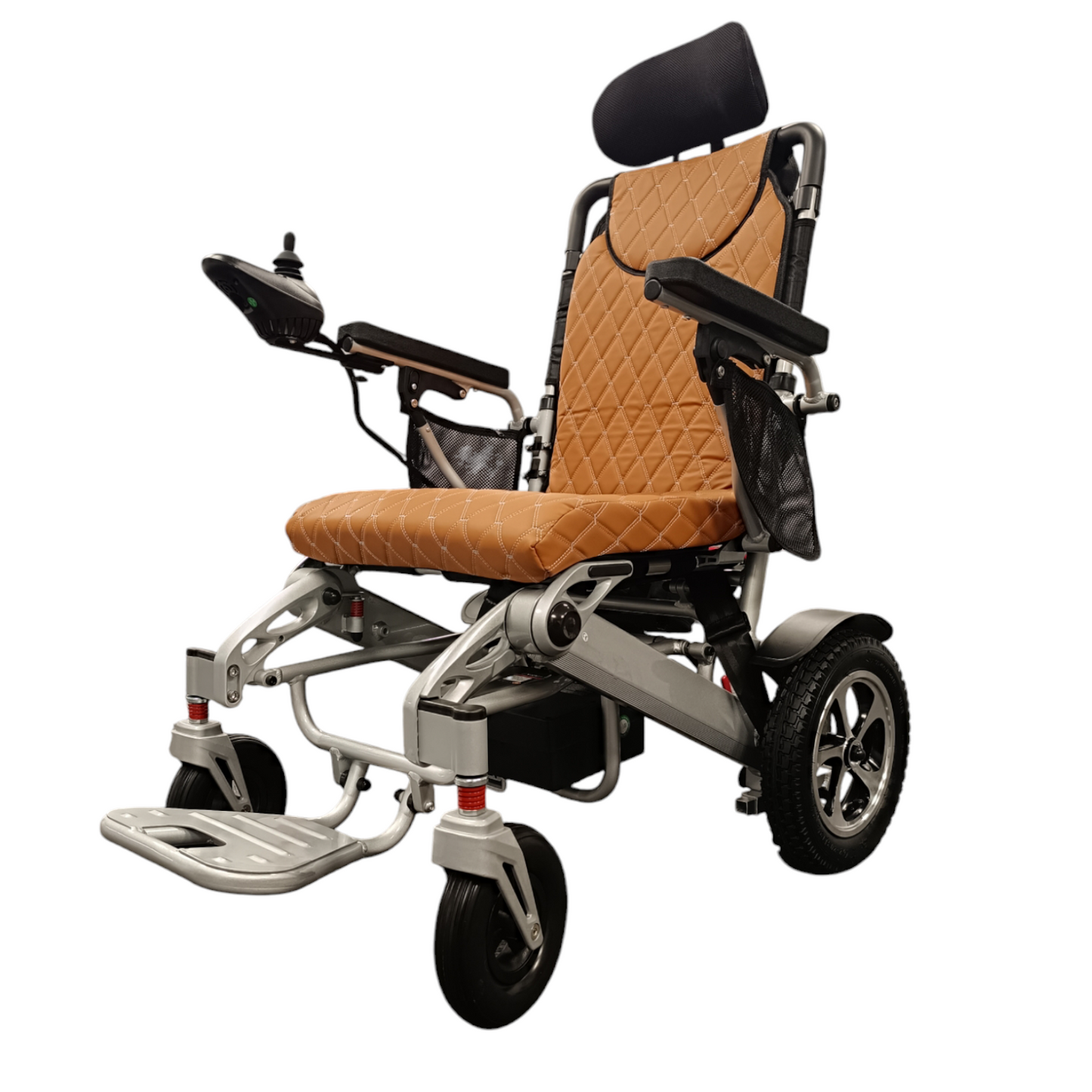 Folding Lightweight Electric Wheelchair Powerchair PRO Version Remote Control