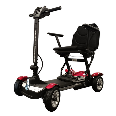 Mobility Scooter Folding With Detachable Li-ion Battery Lightweight 19KG UK