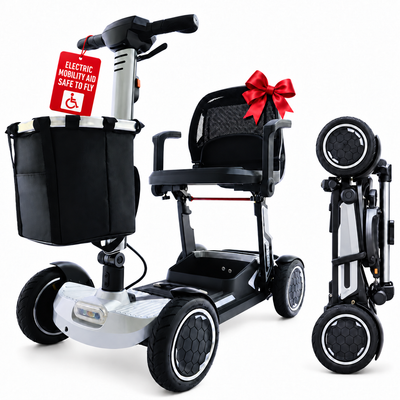YL-996 Folding Mobility Scooter Lightweight 19kg Grey