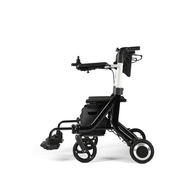 AirWalker Foldable Electric Rollator Powerchair, 500W, Removable Battery