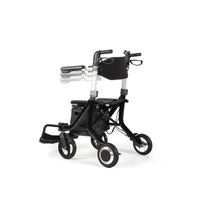 AirWalker Foldable Electric Rollator Powerchair, 500W, Removable Battery