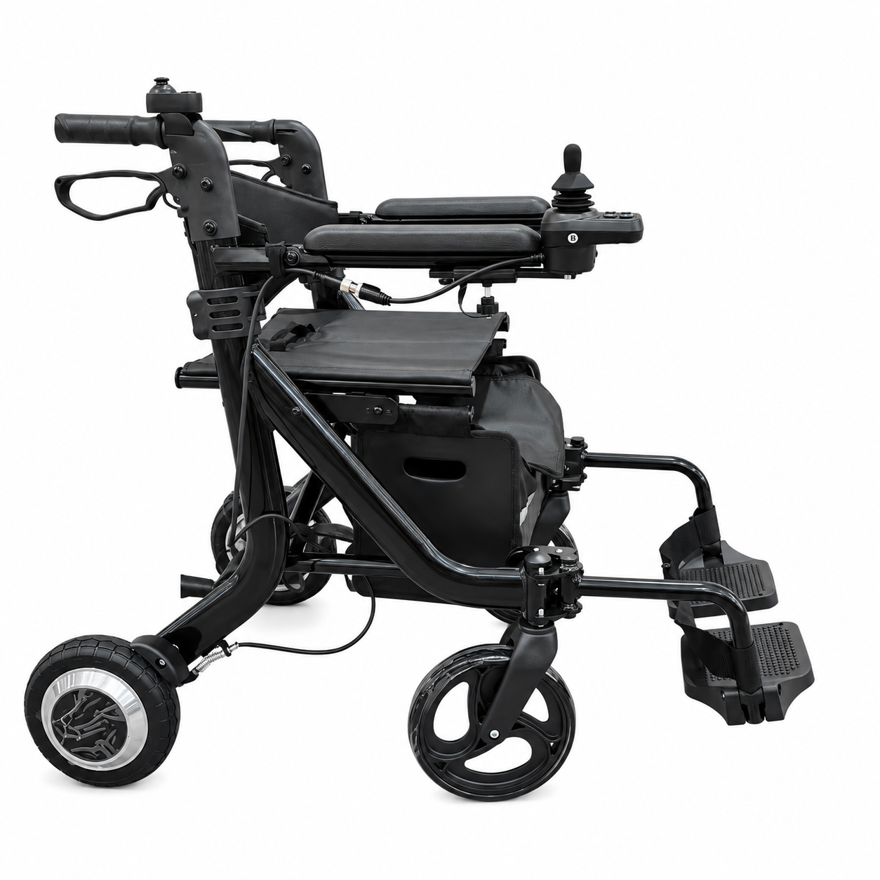 AirWalker Foldable Electric Rollator Powerchair, 500W, Removable Battery