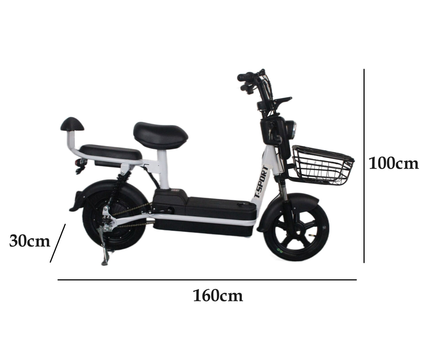 Electric Scooter 14" for Adults, 3 Speed Modes EB30