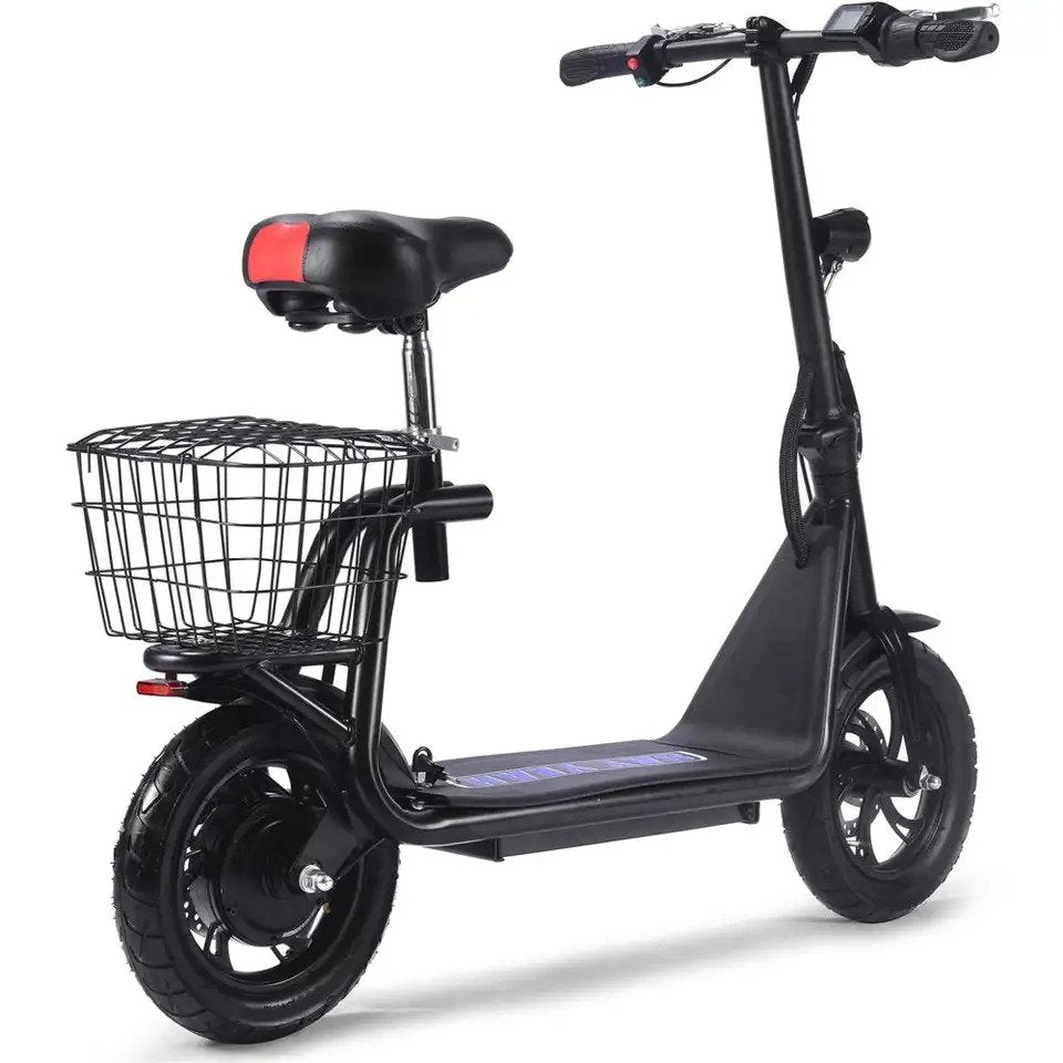 ELECTRIC SCOOTER WITH SEAT AND BASKET M6 350W