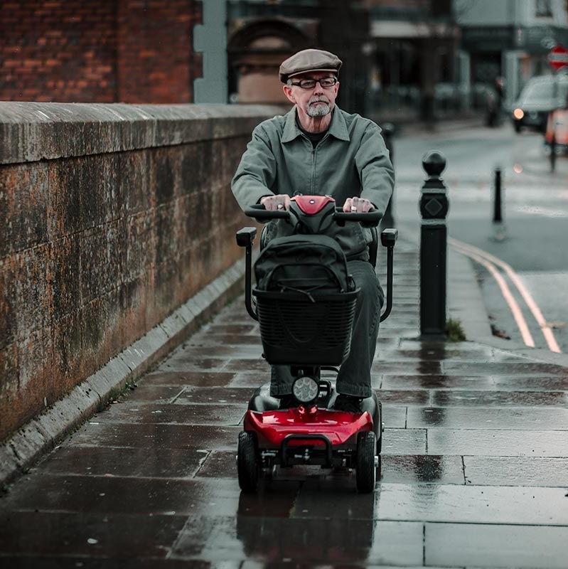 Pavement Legal Electric Mobility Scooter 20AH Lithium Battery