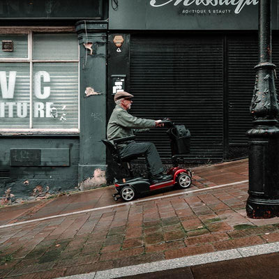 Pavement Legal Electric Mobility Scooter With 12 Ah Removable Battery