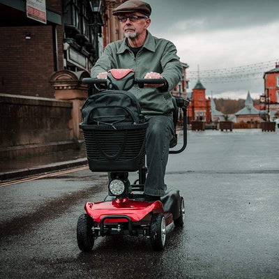 Pavement Legal Electric Mobility Scooter With 12 Ah Removable Battery