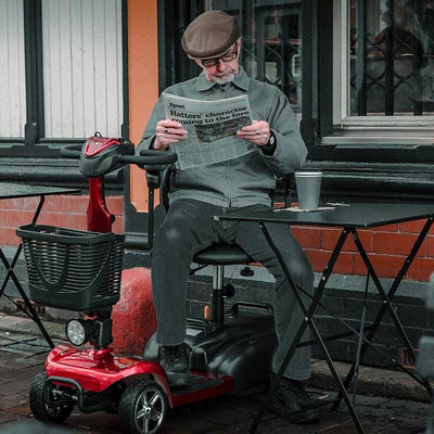 Pavement Legal Electric Mobility Scooter 20Ah Lithium Battery