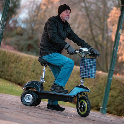 Folding 3 Wheel Electric Mobility Scooter With Seat