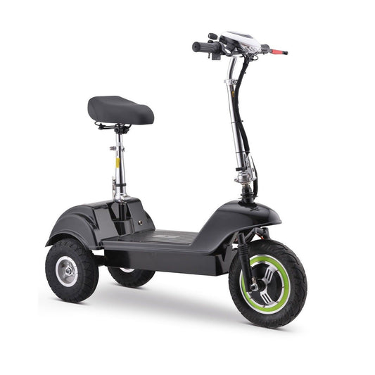 FOLDING 3 WHEEL ELECTRIC MOBILITY SCOOTER WITH SEAT