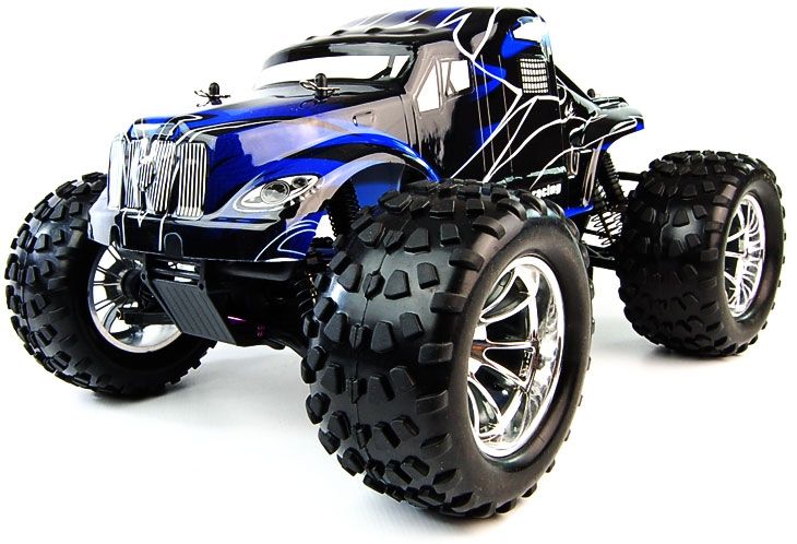 BUG CRUSHER 2.4G ELECTRIC RC MONSTER TRUCK - WITH FREE SPARE BATTERY WORTH £14.99!