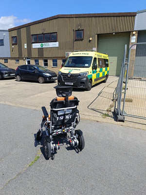 MAX PRO Folding Lightweight Powerchair With Remote Control