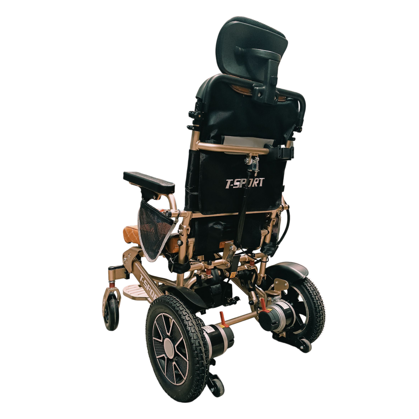 MAX PRO Folding Electric Wheelchair Powerchair With Remote, Reclining