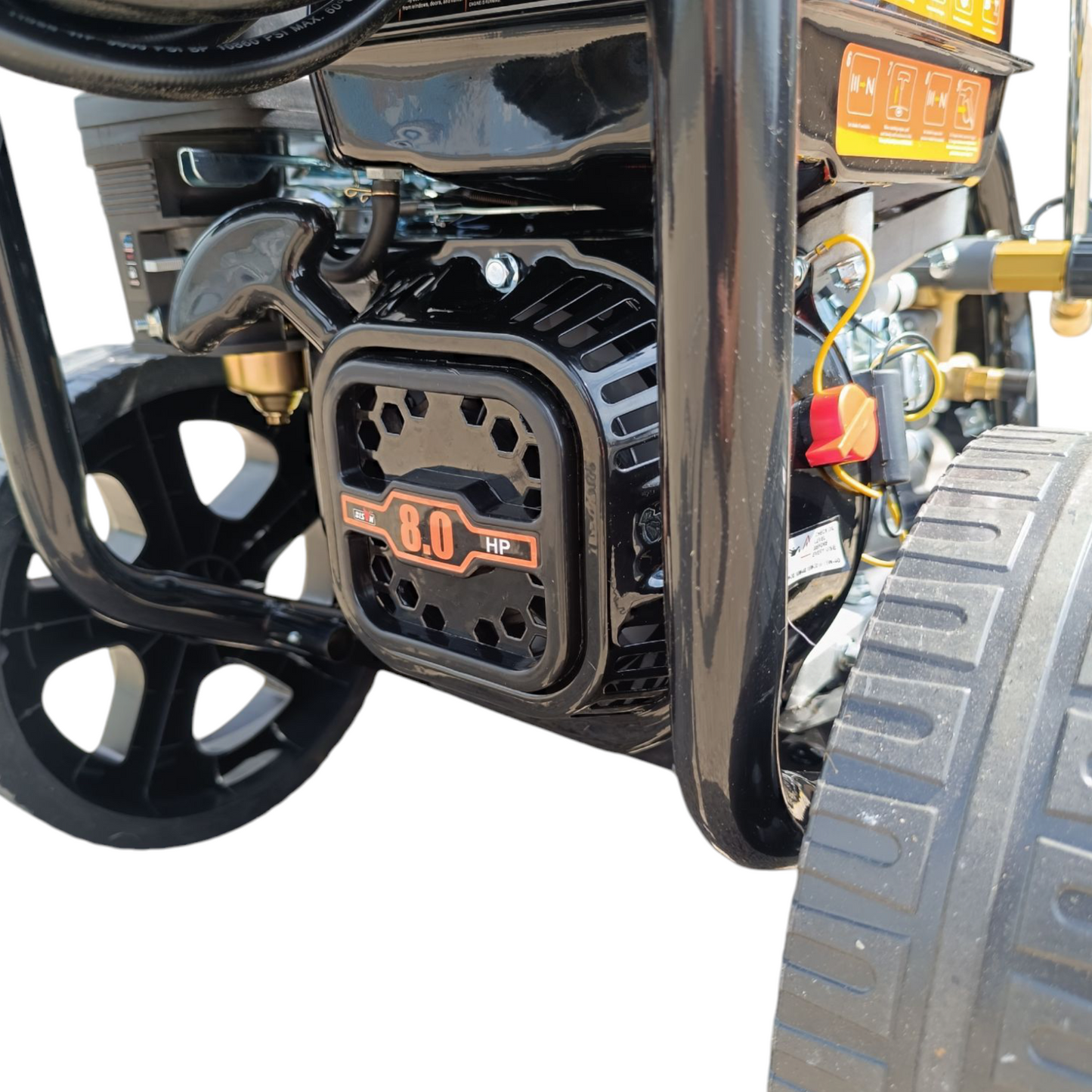 Bison BS-180NB 3950PSI 275 Bar  High Pressure Petrol Jet Wash