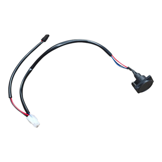 3-pin charging port with wiring harness for X5 Mobility Scooter