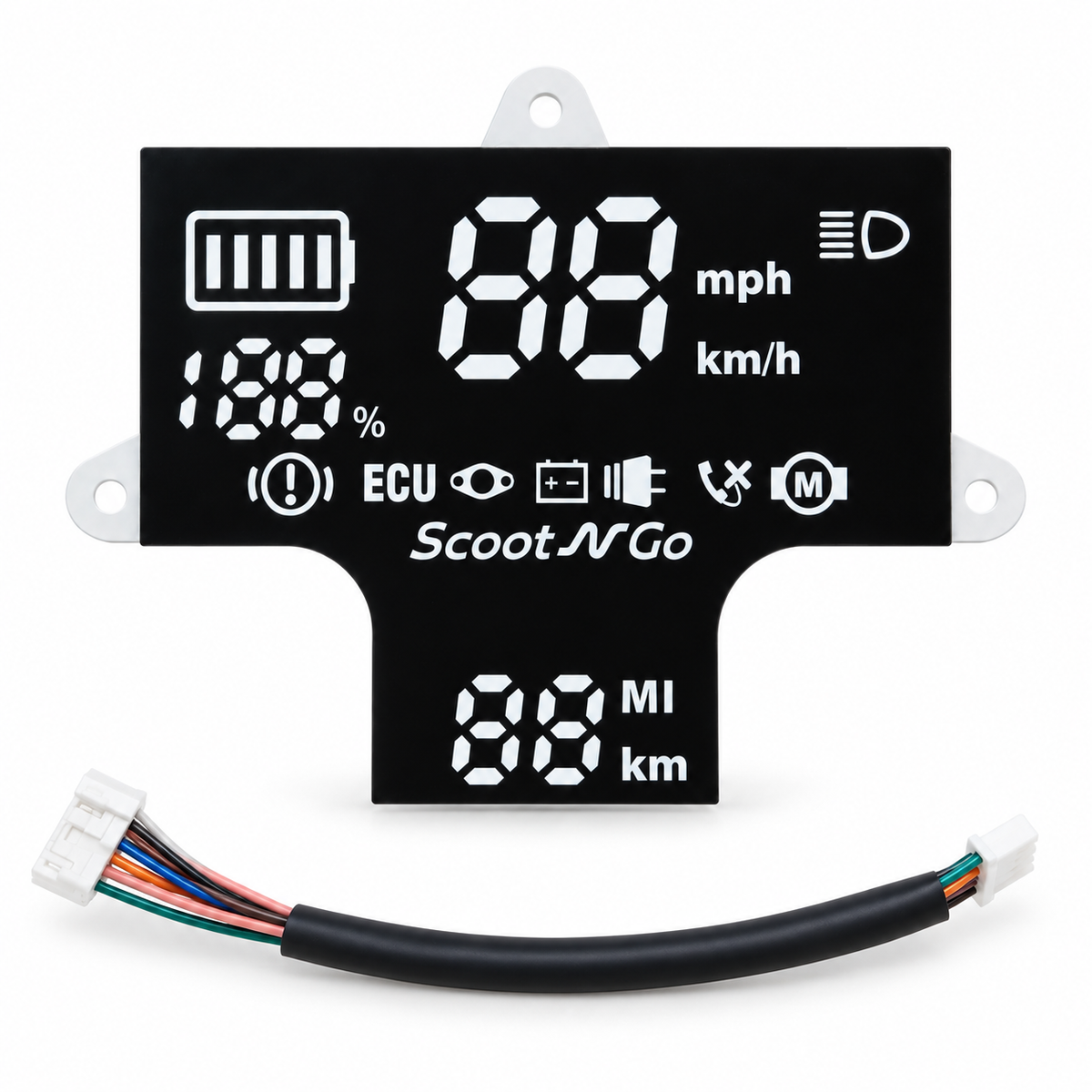 Mobility Scooter Digital Display Module for YL-985s, YL-985, YL-986