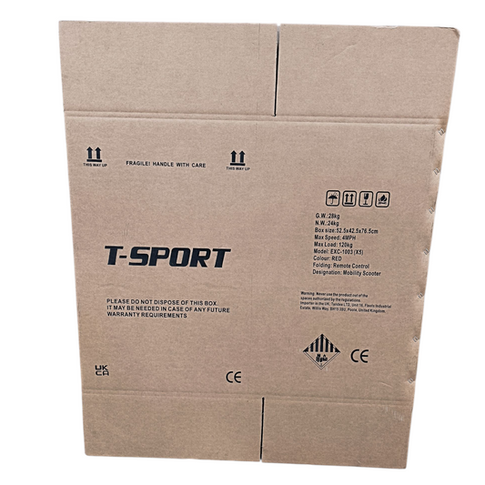 Spare Carton For X5 Mobility Scooter