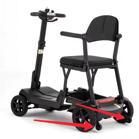 Mobility Scooter Rear Anti-tip Wheel