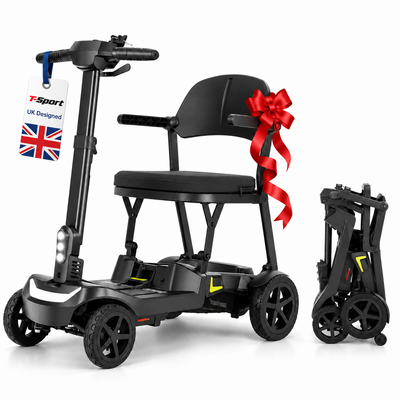 YL-985S Folding Mobility Scooter, Lightweight, 12 Mile Range