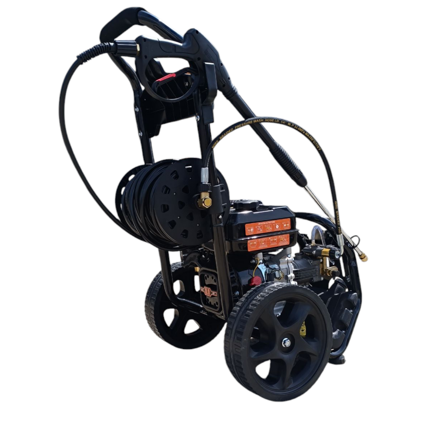 Bison BS-180NB 3950PSI 275 Bar  High Pressure Petrol Jet Wash