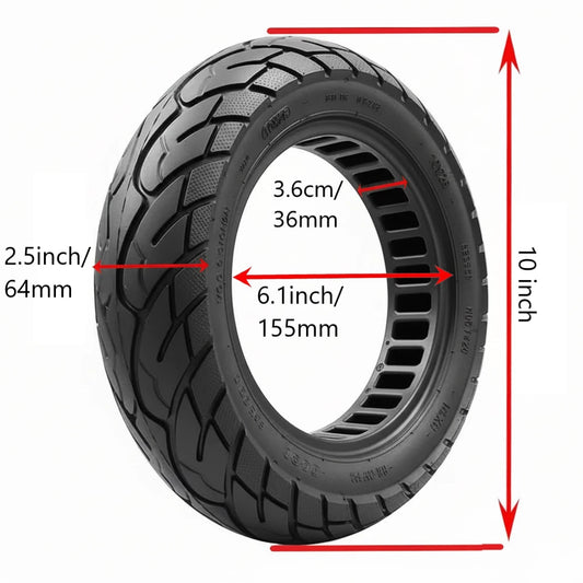 10 x 2.5 Solid Tubeless Tyre For SCOTE-48350
