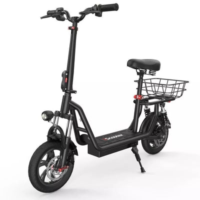 Electric Scooter with Seat Adult 500W Folding E-Scooter 18M Range