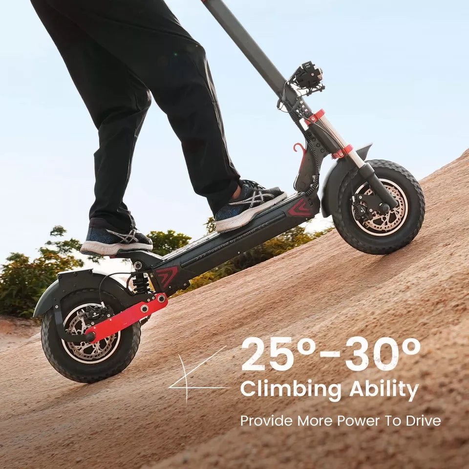 Electric Scooter 2400W 48V 20AH Off-Road E-Scooter 12" Adult 38MPH