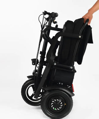 Folding Mobility Scooter 3 Wheel Li-ion 15Ah Dual Motor 700W