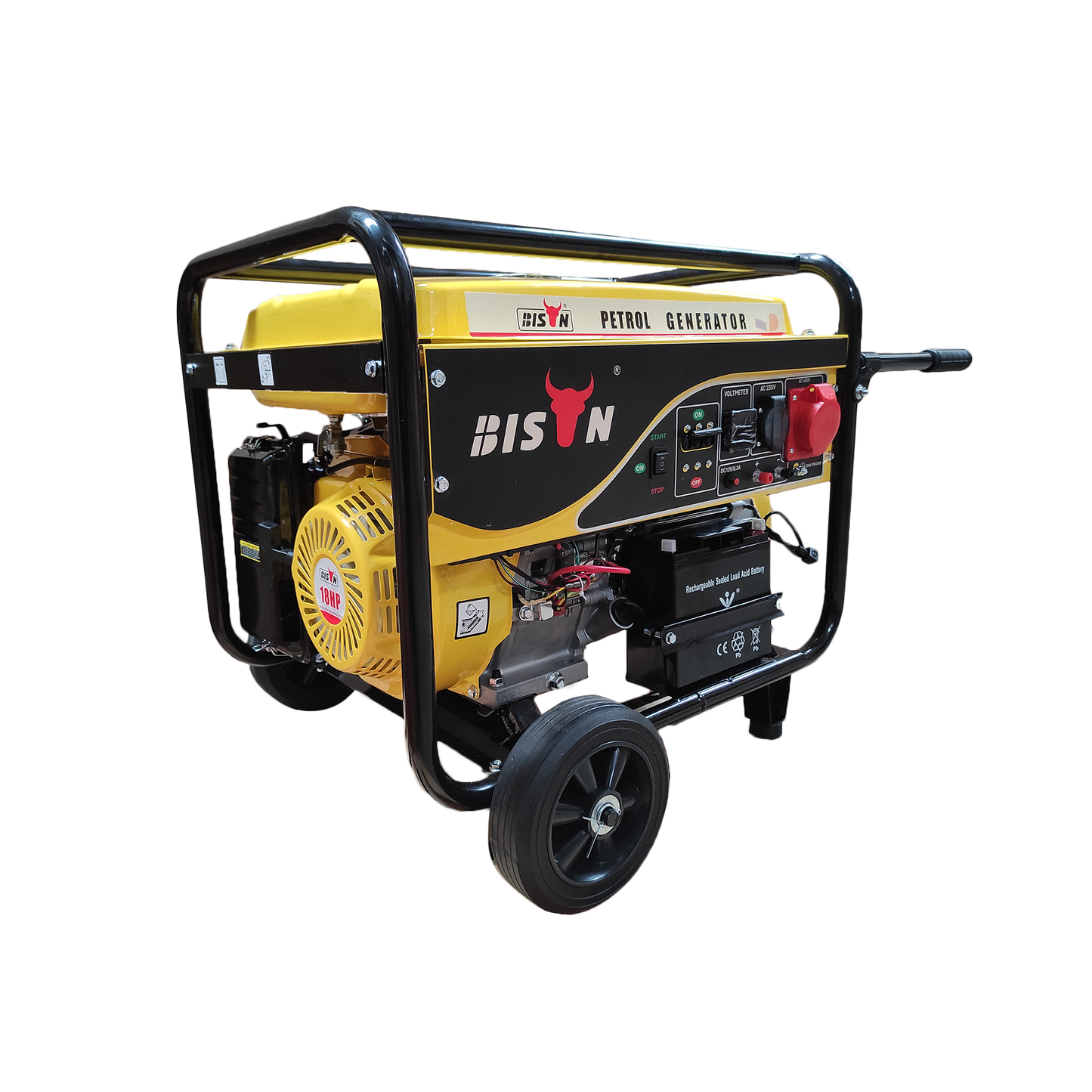 Portable Petrol Generator 8000W 8KW 10KvA 3 Phase 18HP 4 Stroke BS9500