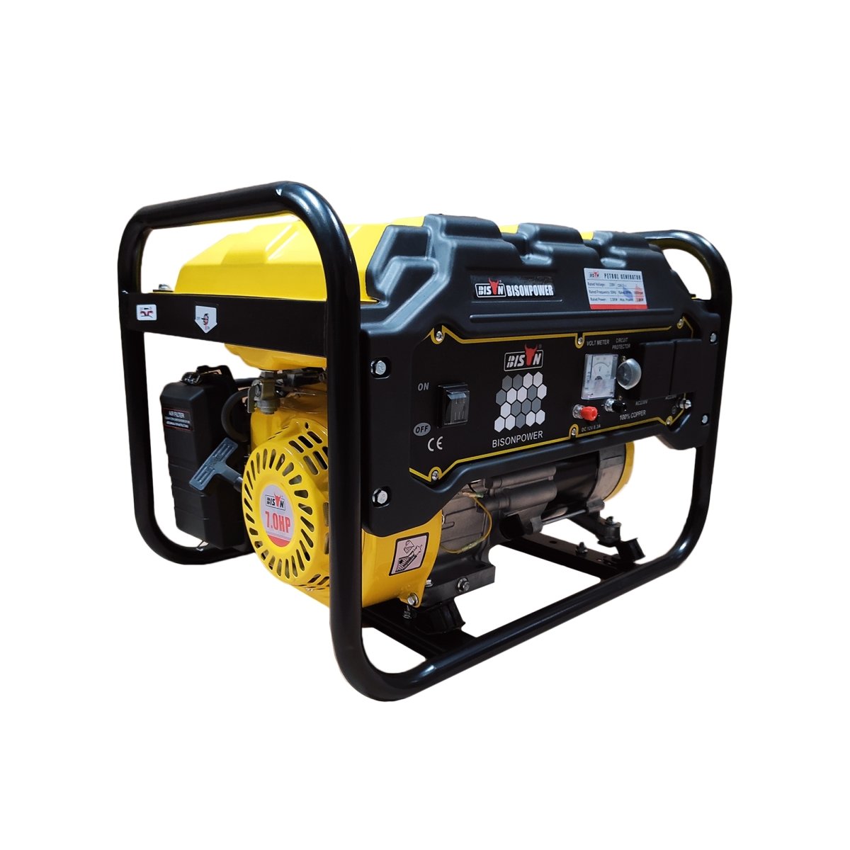 Portable Petrol Generator 3.5KvA 2800W 7HP 4 Stroke BS3500