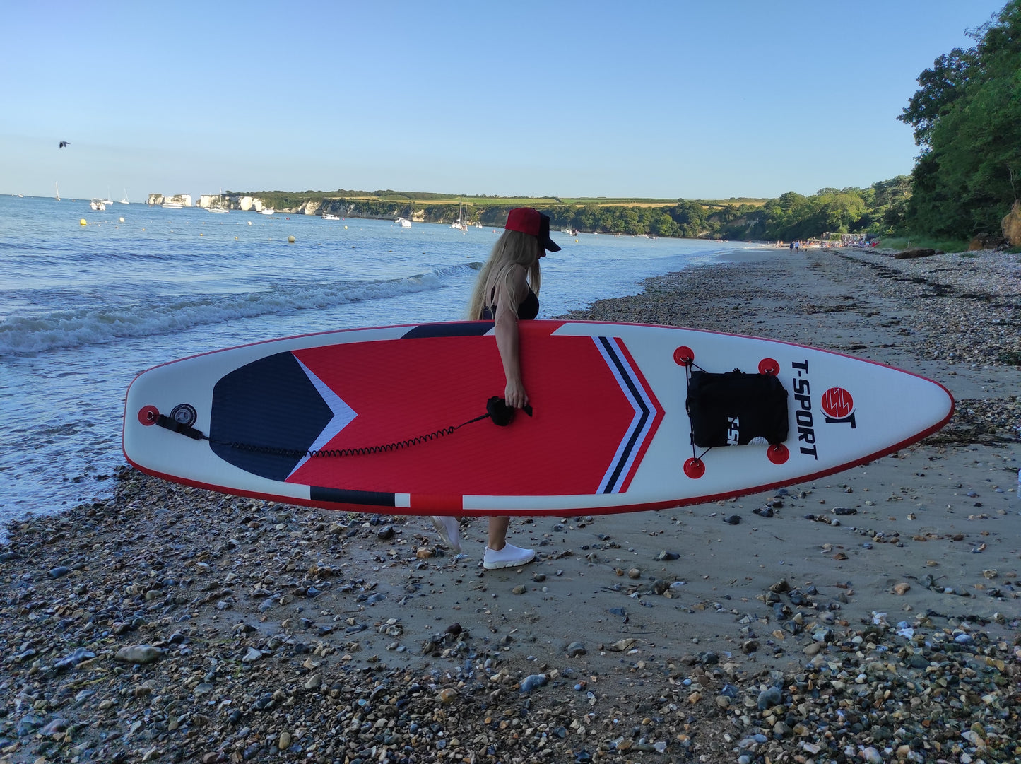 Inflatable Paddle Board Red SUP 10'6"