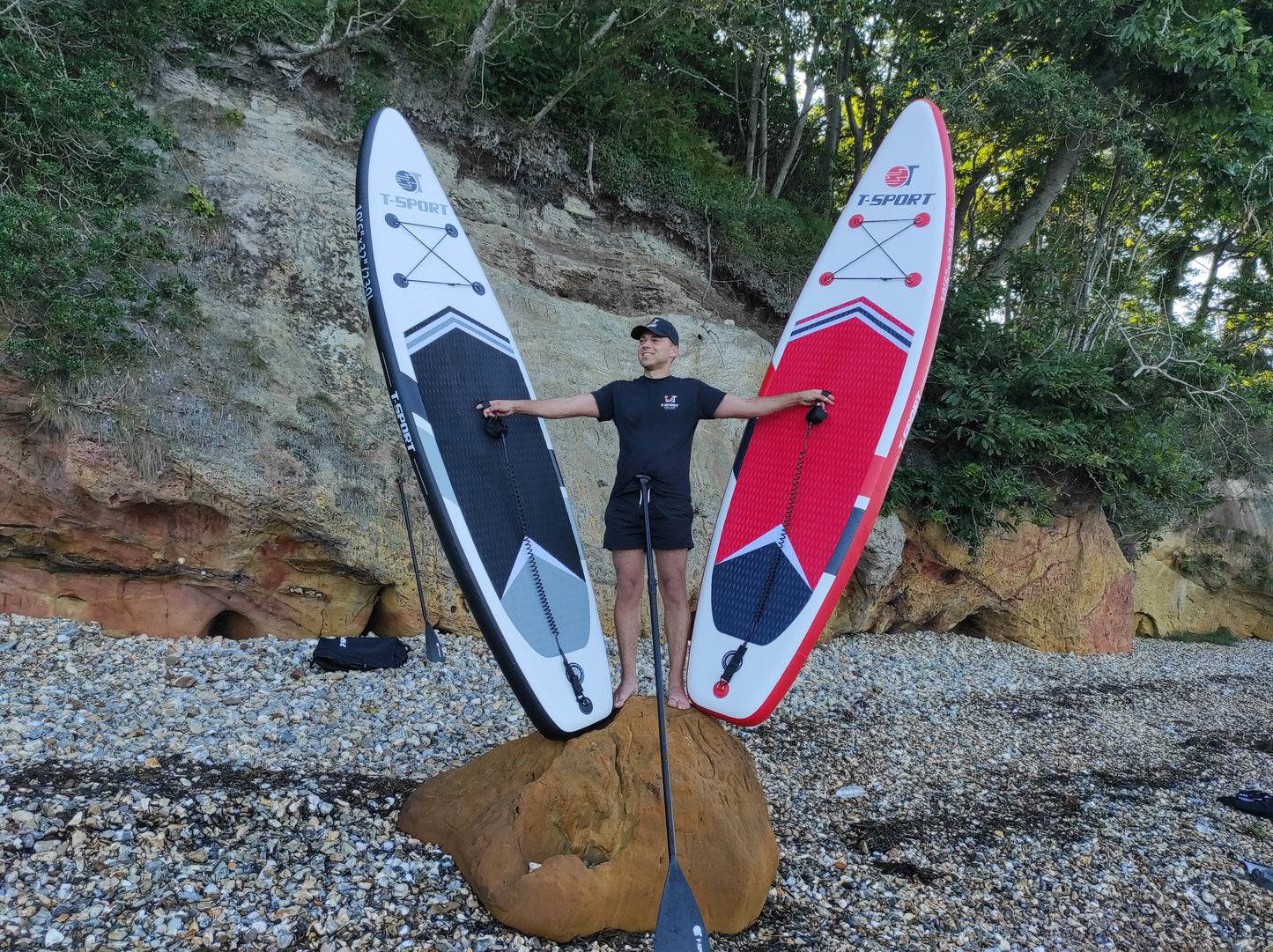 Inflatable Paddle Board Red SUP 10'6"