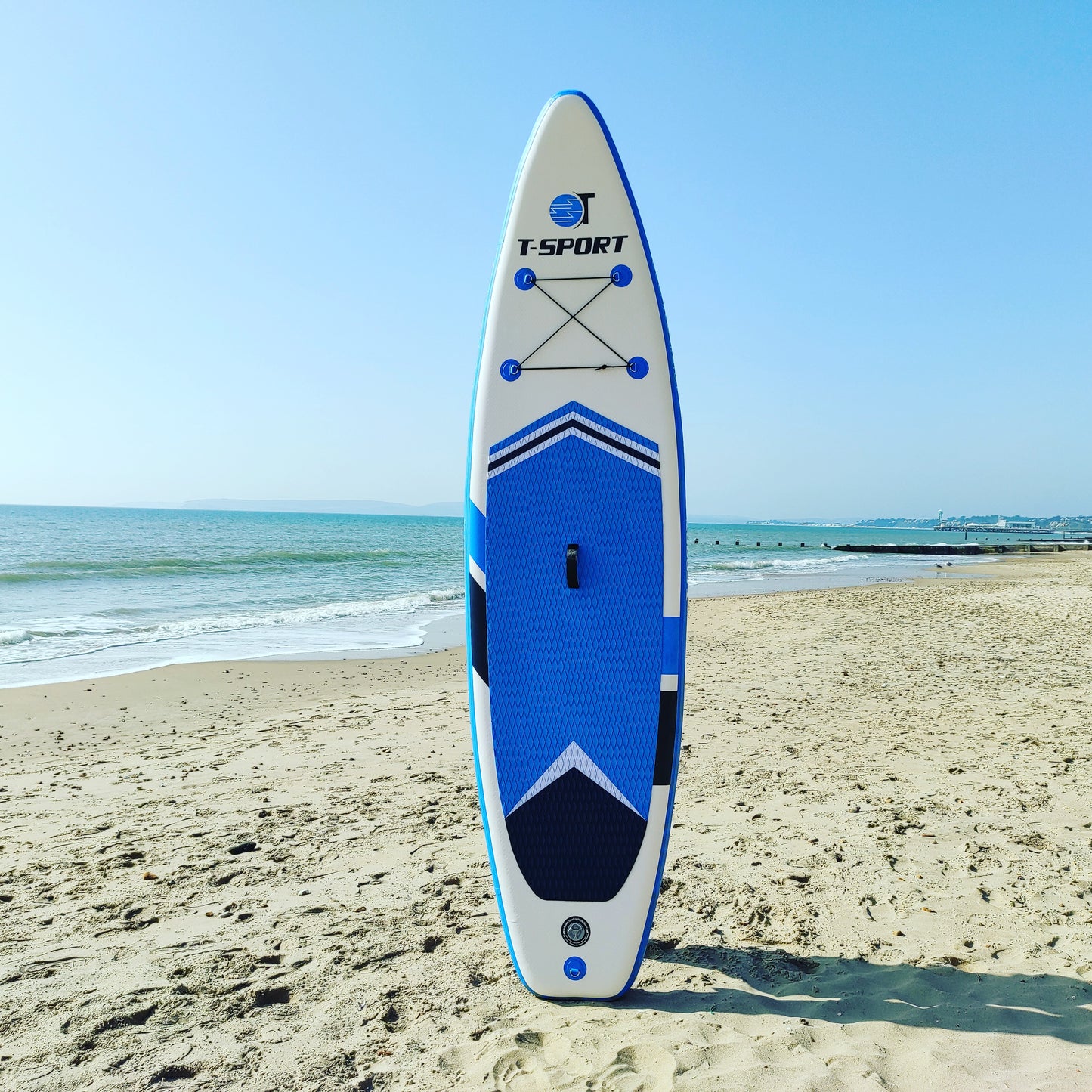 INFLATABLE PADDLE BOARD iSUP BLUE 10'6"