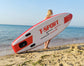 INFLATABLE PADDLE BOARD iSUP RED 10'6"