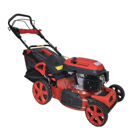 SELF PROPELLED 124.4CC 19" INCH PETROL LAWNMOWER MOWER