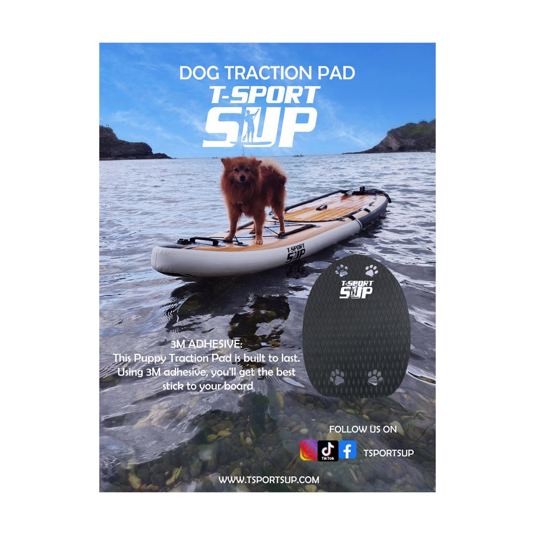 DOG TRACTION PAD DECK GRIP FOR SUP PADDLE BOARD 3M ADHESIVE