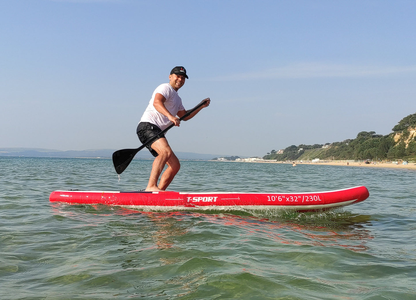 Inflatable Paddle Board Red SUP 10'6"