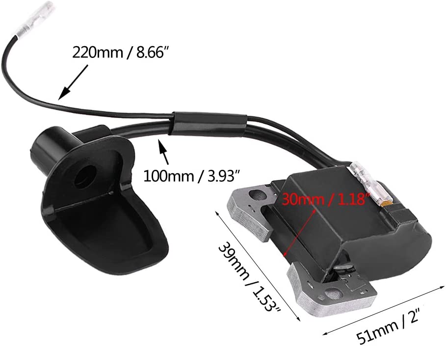 Ignition Coil Replacement Mini Moto for 47cc 49cc Air Cooled Mini motor ATV Dirt Bike Quad