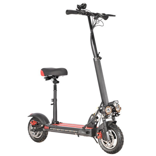 Electric Scooter With Seat for Adults, 20 Miles Range, Folding, 3 Speed Modes M4