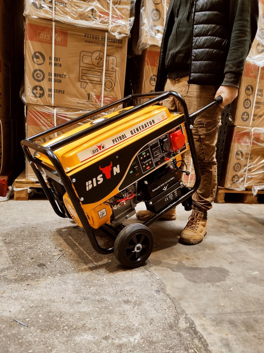 Portable Petrol Generator 8000W 8KW 10KvA 3 Phase 18HP 4 Stroke BS9500