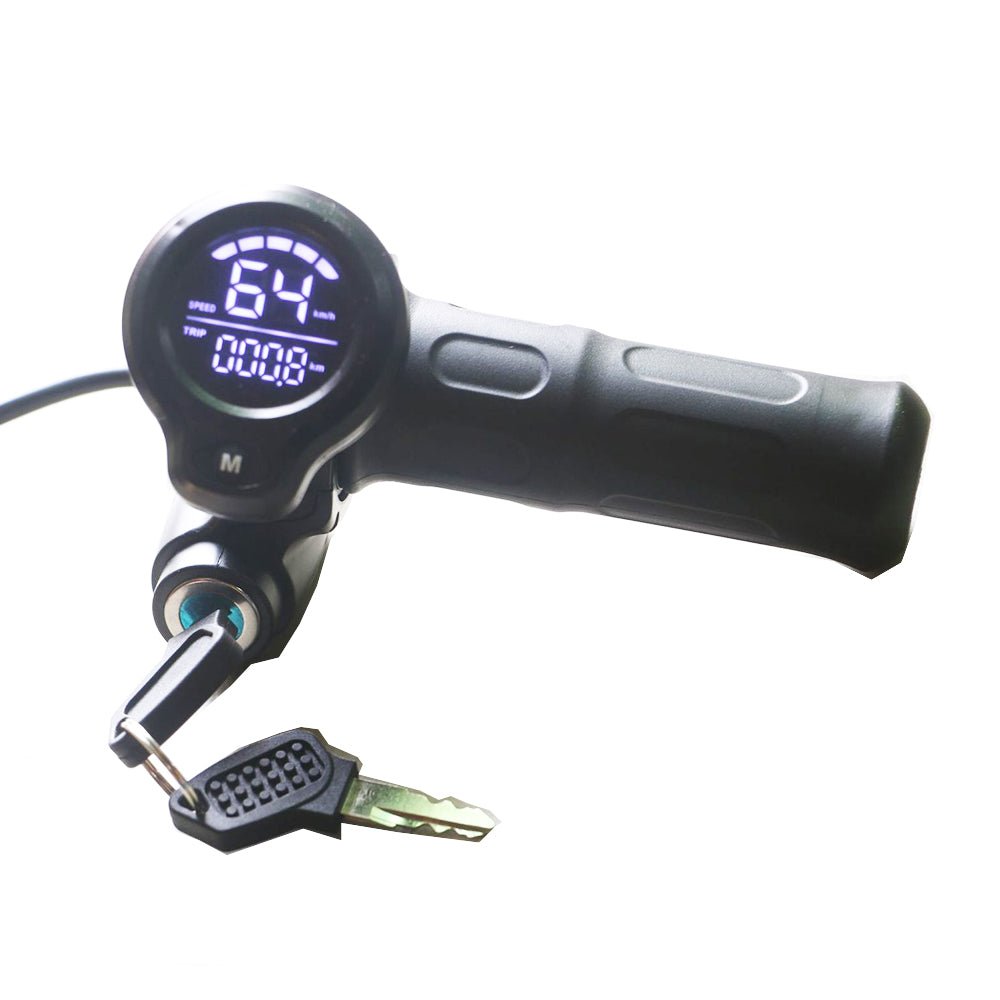 24V 36V 48V 60V E-Bike E-Scooter Twist Throttle With Speed LCD Display