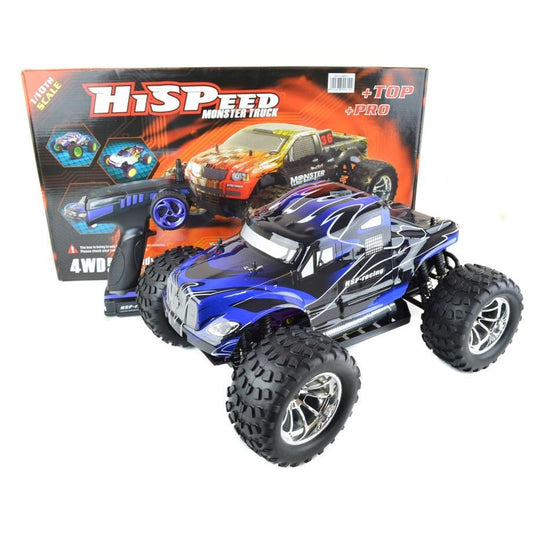 BUG CRUSHER 2.4G ELECTRIC RC MONSTER TRUCK - WITH FREE SPARE BATTERY WORTH £14.99!