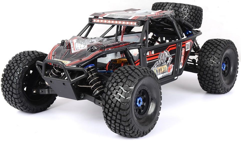 ATOM 6S 60 MPH EXTREME SPEED 1:8 RTR RC DESERT BUGGY WITH TWIN LIPOS