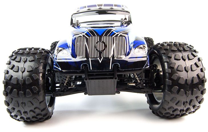 BUG CRUSHER 2.4G ELECTRIC RC MONSTER TRUCK - WITH FREE SPARE BATTERY WORTH £14.99!